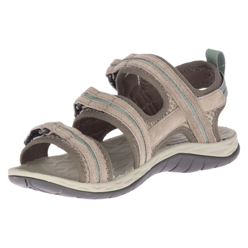 Sandales Merrell Siren 2 Strap Grise Femme | O.Z.OFXX